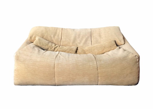 Vintage 2-seater "Plumy" sofa by Annie Hiéronimus for Cinna, 1980