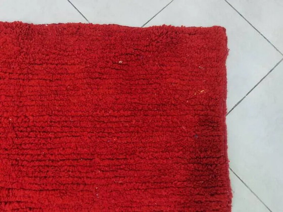 Handgemaakt Marokkaans rood vloerkleed 200cm x 300cm – Vloerkleden en tapijten, Wool, Modern (photo 6 of 9)