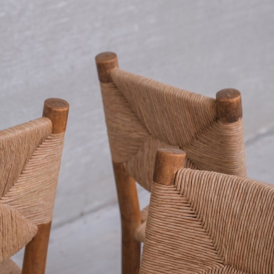 Image 1 of Conjunto de cuatro sillas Charlotte Perriand Bauche, modelo n.° 19, edición BCB