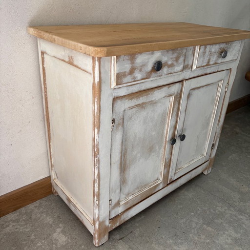 Small patinated Parisian sideboard