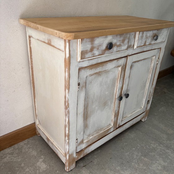 Image 1 of Piccolo buffet parigino con patina