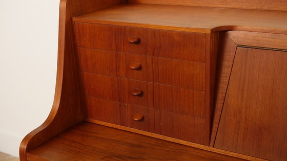 Image 1 of Secretaire vintage | danois | teck | avec miroir