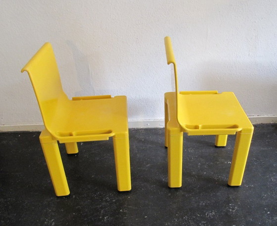 Image 1 of 2x chair High chair Sistema Scuola ,M. Matsukaze, Kartell