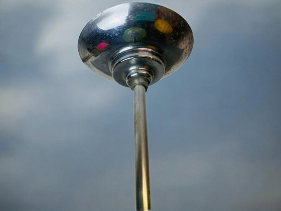 Image 1 of Lampada a sospensione in vetro a nido d'ape verde Art Déco