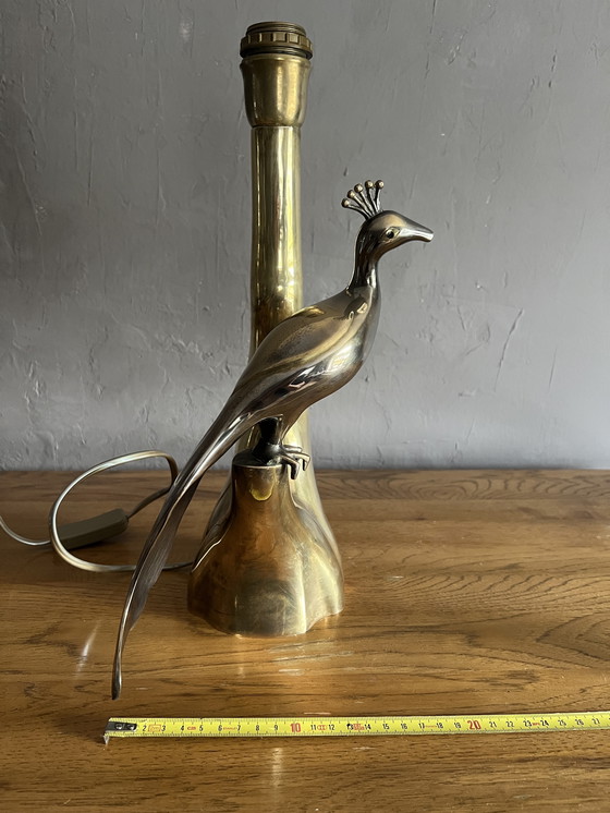 Image 1 of Willy Daro Peacock Lamp