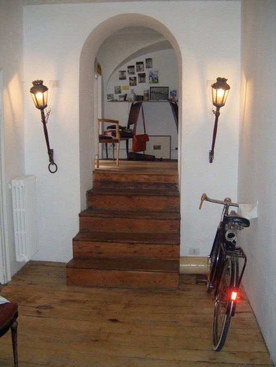 Image 1 of Coppia di antiche lampade da carrozza