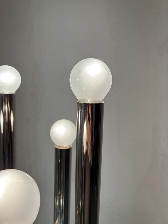 Lampada da Terra Vintage Cromata 12 Punti Luce – Lampade da terra, Chrome (photo 12 of 15)