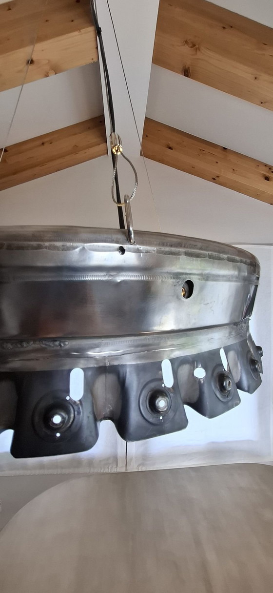 Reactor Turbine Lamp – Pendant lamps, Metal, Chrome (photo 3 of 9)