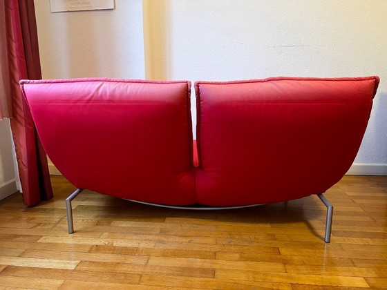 Image 1 of Canapé d’angle modulaire “Câlin” – Pascal Mourgue pour Cinna / Ligne Roset – 4 places, rouge