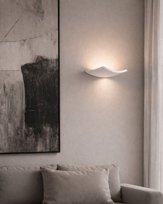 Image 1 of Lampada da parete Artemide Microsurf bianca