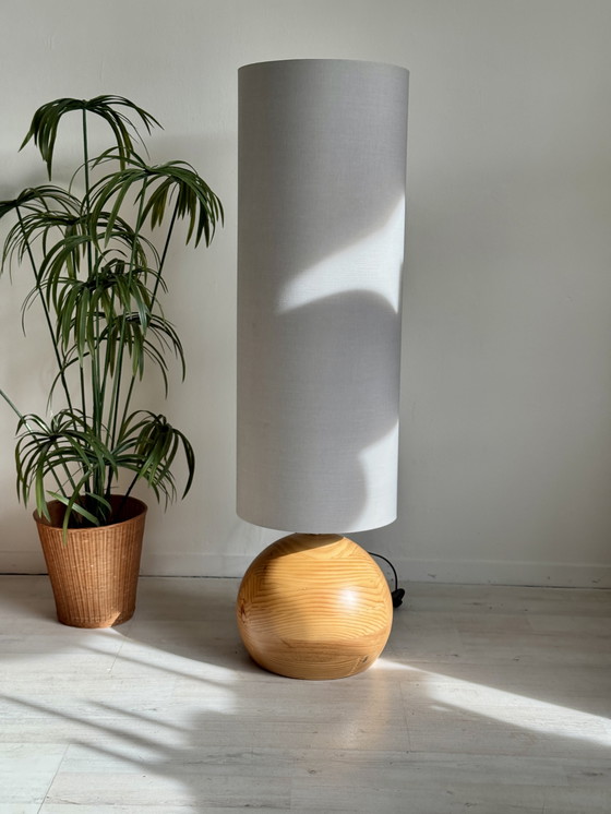 Image 1 of Vintage Spherical Base Floor Lamp