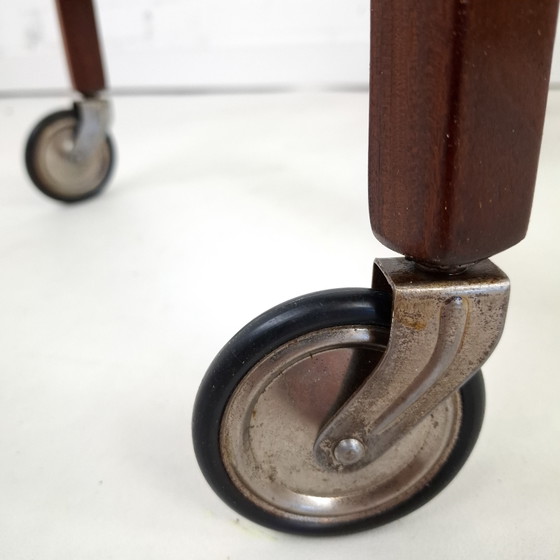 Image 1 of Carrello da tè vintage Coja in teak e vetro, anni '50/'60