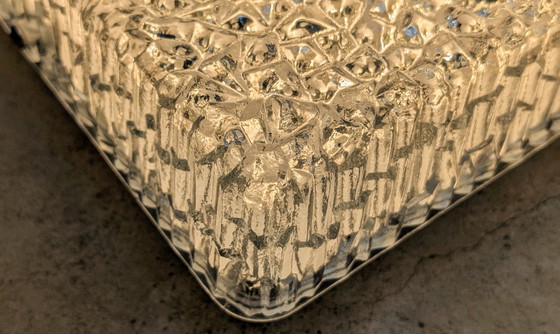 Image 1 of Grote Europhane IJsglas plafonnière 