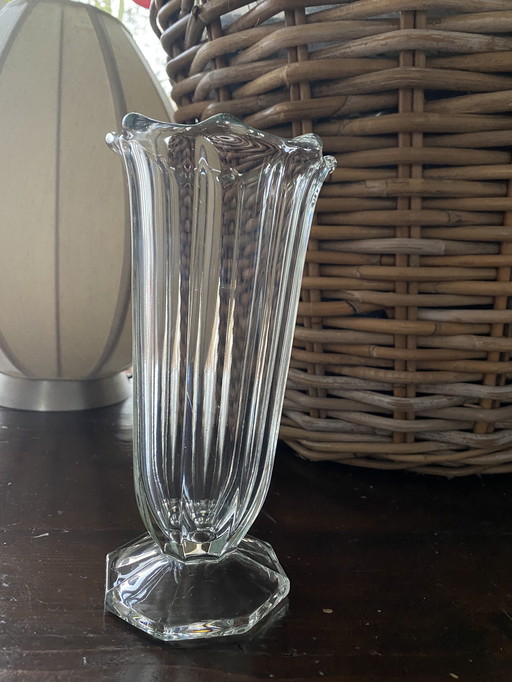 Art Deco glass vase circa 1930