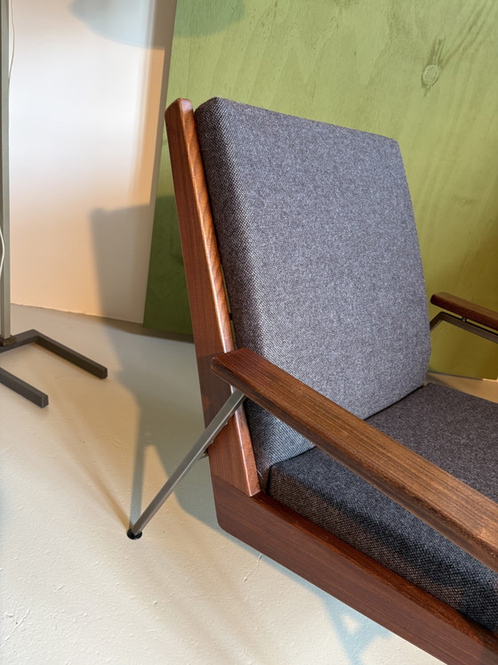 Gelderland Rob Parry 2520 Low Model Armchair – Wood, Wool (photo 8 of 12)