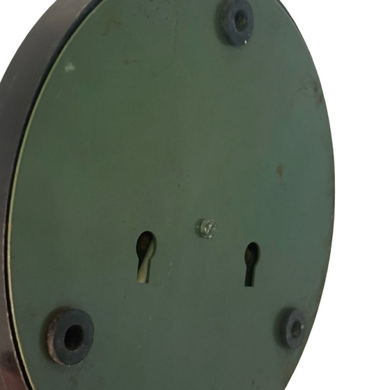 Image 1 of Vintage - Desk lamp - Black base, gooseneck and blue / grey shade - ca. 1970