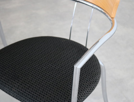 Image 1 of 4x Vintage Effazeta Dining Chairs