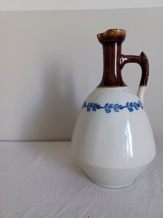 Image 1 of Antica caraffa Saint-Uze a Terre d'Acier — Revol, ca. 1880-1920