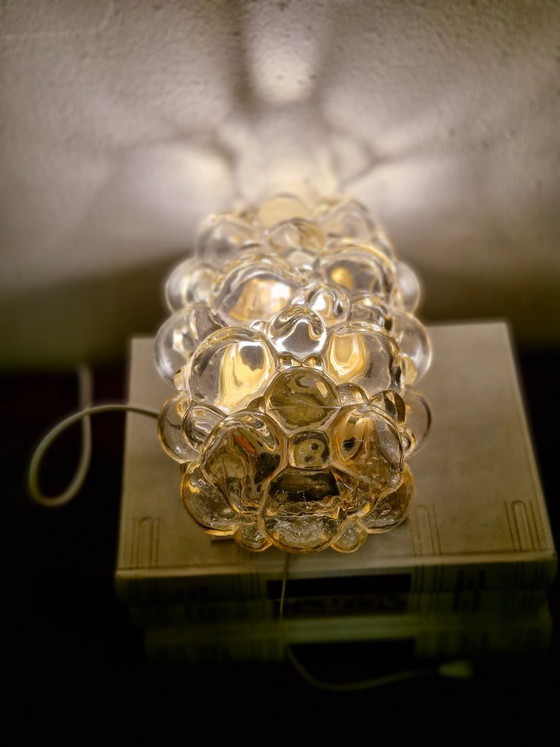 Image 1 of Vintage bubble wall lamp Helena Tynell Glashutte