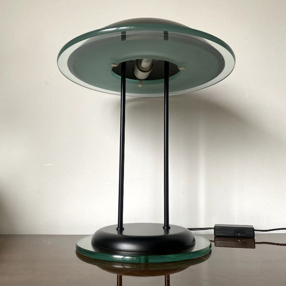 Image 1 of Lampe à poser vintage champignon Herda 1980 état neuf