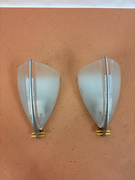 Image 1 of Wandleuchten von Gismondi für VeArt Vesta, Italien, 1990er, 2er Set