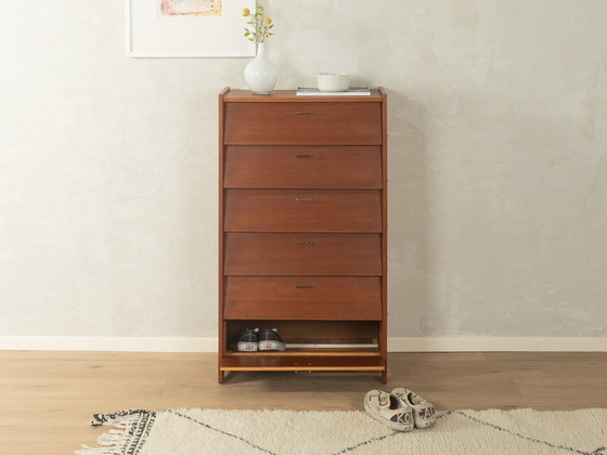 Image 1 of Schoenenkast uit de jaren 60 in vintage stijl