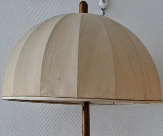 Zeldzame Ashmuth Leuchten sculpturale houten vloerlamp uit de jaren 70 – Mid-Century Modern design (photo 8 of 8)