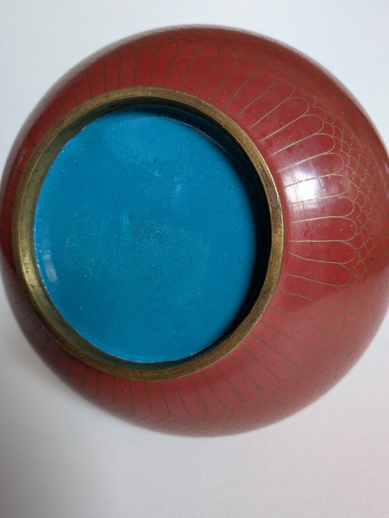 Image 1 of Cloisonné vase