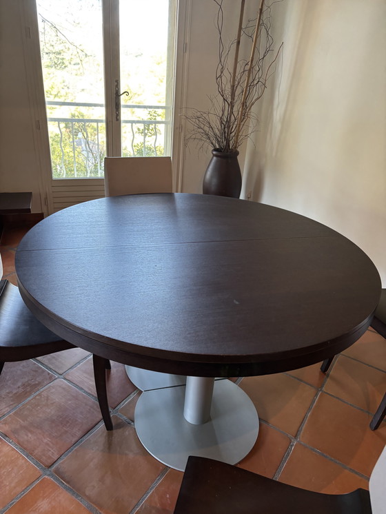 Image 1 of Superbe table ronde 4 chaises 
