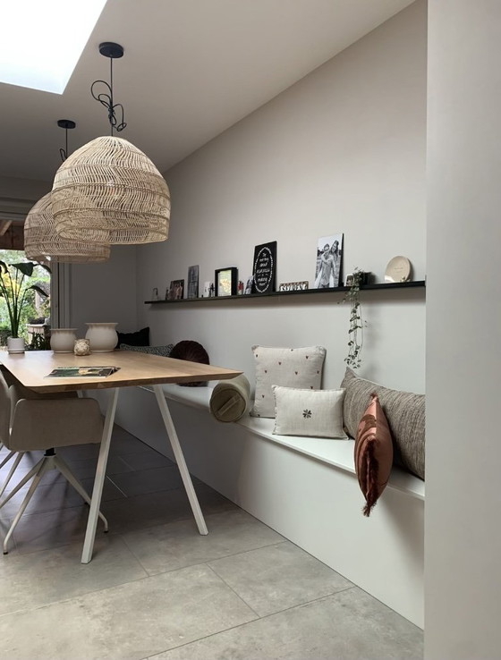 NEW, wicker Pendant lamp HKliving, HK Living, Rattan, Beige, Modern (photo 3 of 5)