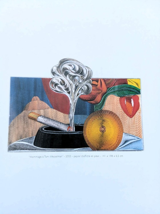 Image 1 of (W029) Update Art Magazine 2006 – Jean-Claude Ghenassia | Iconic Cube cover