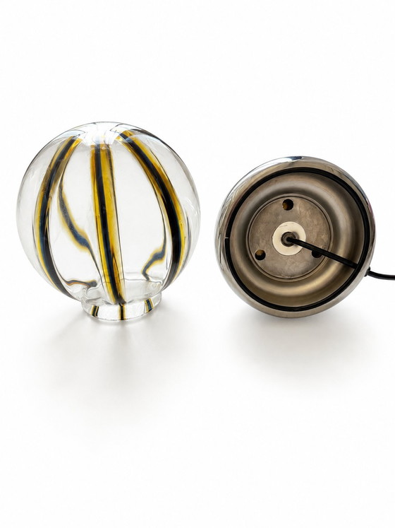 Image 1 of Toni Zuccheri Space Age Murano Glass Table Lamp - Lampada Anni '70