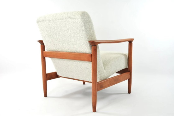 Image 1 of HOM24 fauteuil in crème bouclé