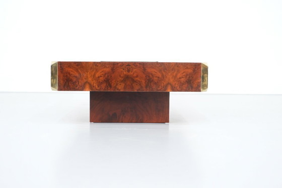 Image 1 of Salontafel "Alveo", toegeschreven aan Willy Rizzo voor Mario Sabot, Italië, jaren 70.