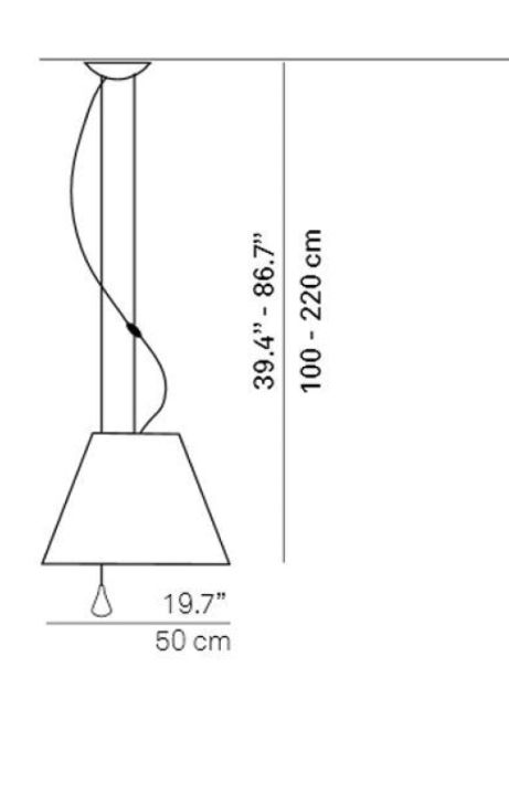 Lady Costanza sospensione hanglamp