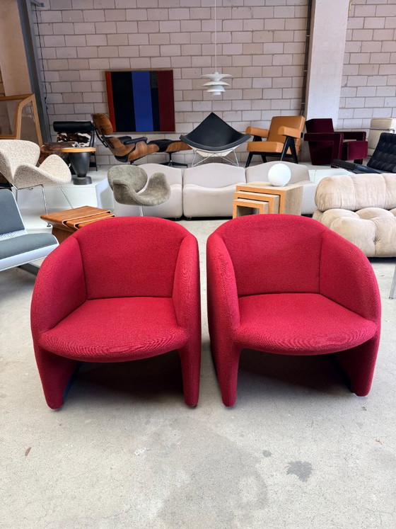 Artifort Ben fauteuil by Pierre Paulin (voorraad: 2) – Textile, Wool (photo 5 of 9)