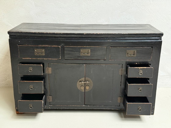 Image 1 of Antique Chinese Sideboard | 9 Drawers