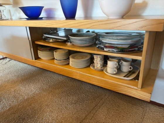 Credenza galleggiante D242 di Wim Wilson, Castelijn 1970 – Credenze, Legno (photo 8 of 8)