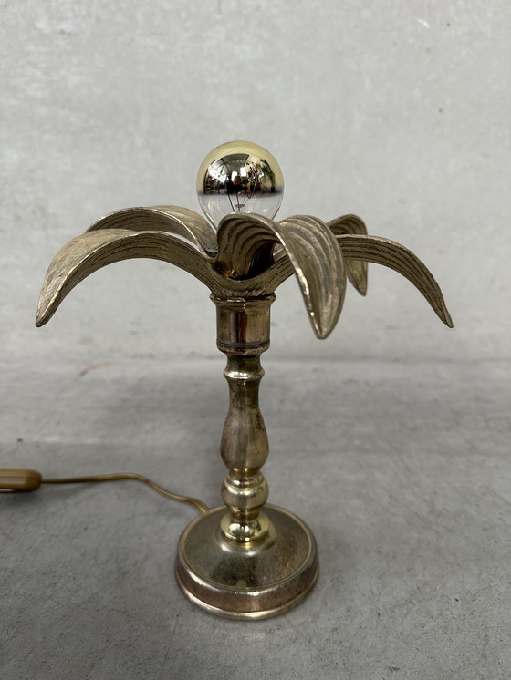 Image 1 of Vintage palm table lamp - Willy Daro for Massive - 1970's