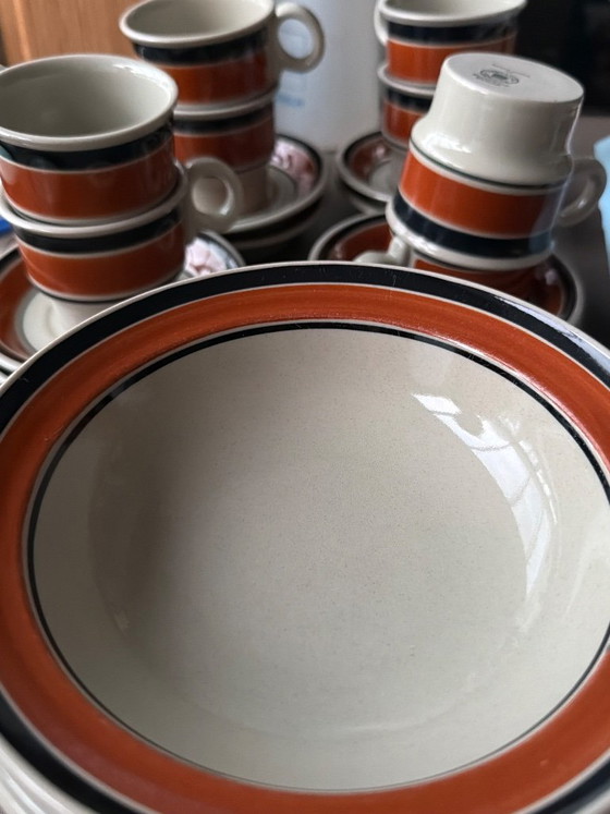 Deens Servies Höganäs Keramik, Model Randa Banda – Ceramic (photo 4 of 5)