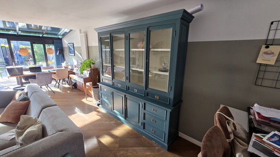 Image 1 of Grande credenza in stile rustico 220x220x50 cm, consegna gratuita