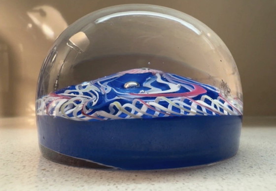 Image 1 of Antique Val Saint Lambert paperweight