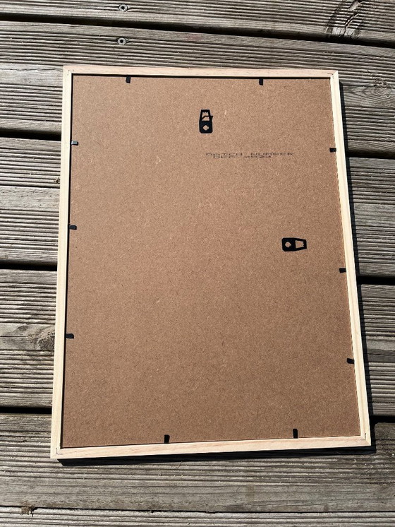 Image 1 of Gouache op natuurlijk papier.  Bocca d'Usciolu - Corsica Formaat 40x30cm