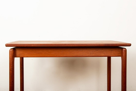 Image 1 of Danish teak coffee table model 019 by Ole Wansher for Poul Jeppesen 1960.