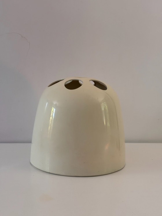 Image 1 of Dedalo paraplubak van Emma Gismondi Schweinberger voor Artemide, 1966, wit ABS, ruimtetijdperk