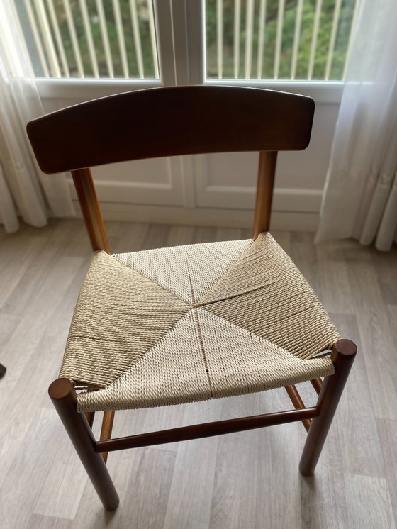 Image 1 of Alba chair in wood and rope – natural/Scandinavian style