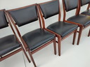 6 vintage stoelen 