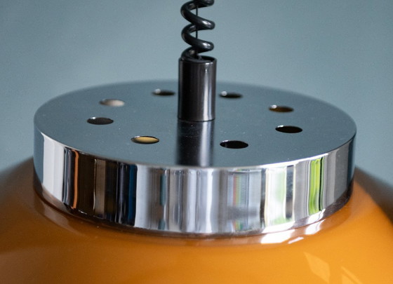 Image 1 of Herda Plexiglas-Pendelleuchte im Weltraumzeitalter