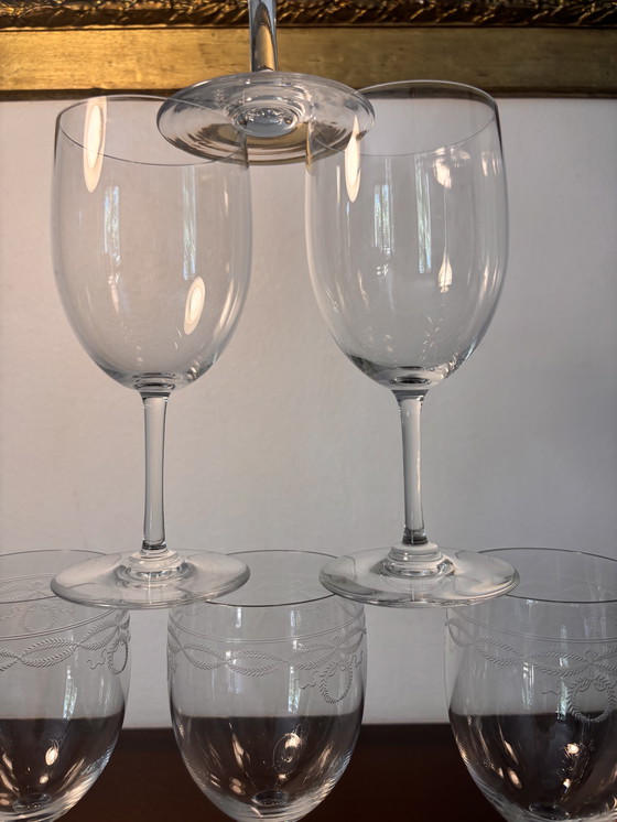 Image 1 of 4 Perfektion Glasses & 2 Byzantinisches Baccarat