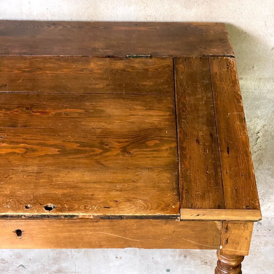Image 1 of Bureau XIXème siècle bois massif 